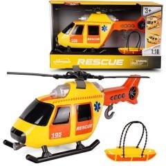 Helikopter ratunkowy 37cm ze światłem i dźwiękiem