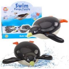 Nakręcany pingwinek do kąpieli