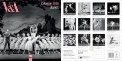 Kalendarz 2026 ścienny kwadrat Balet V&A