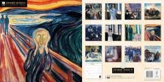 Kalendarz 2026 ścienny kwadrat Edvard Munch