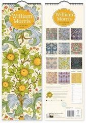 Kalendarz 2026 ścienny paskowy William Morris