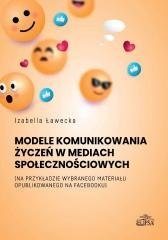 Modele komunikowania życzeń w mediach..