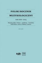 Polski Rocznik Muzykologiczny T.22 2024