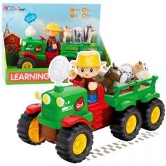 Traktor interaktywny dla malucha Zwierzęta