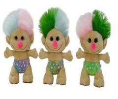 Trol świecący w ciemności 23cm MIX