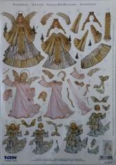 Arkusz do techniki 3D sztancowany 29,7x 21cm