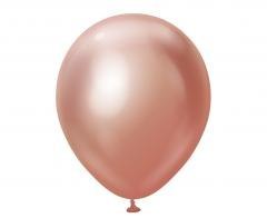 Balony Mirror Rose Gold 25szt