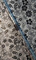 Bibuła satynowana retro floral 50x76cm