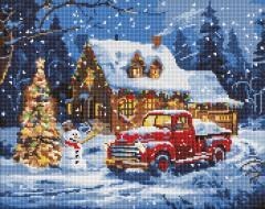 Diamentowa mozaika - Noworoczne cuda 40x50cm