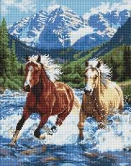 Diamentowa mozaika - Siła w ruchu 40x50cm