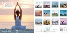 Kalendarz 2026 ścienny kwadrat Joga i medytacja