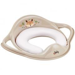 Nakładka na sedes miękka Lisek beżowa