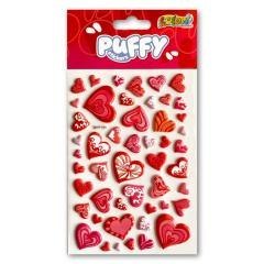 Naklejki puffy Hearts