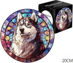 Puzzle 168el Witraż. Pies