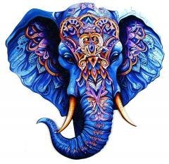 Puzzle 174 drewniane Słoń