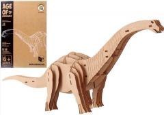 Puzzle drewniane 3D Dinozaur Diplodoukus