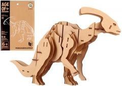 Puzzle drewniane 3D Dinozaur Parasaurolophus