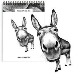 Szkicownik A5/60K na spirali - Osioł