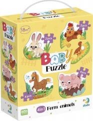 Baby puzzle 4w1 Zwierzęta z gospodarstwa
