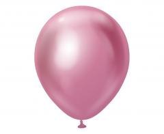 Balony Mirror Pink 25szt