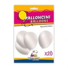 Balony perłowe metaliczne 26cm 20szt