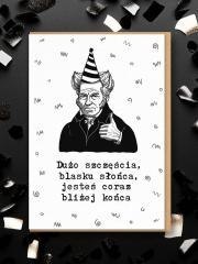 Karnet okolicznościowy Shopenhauer