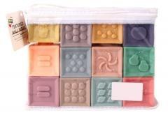 Miękkie klocki sensoryczne 12el