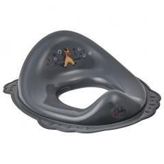 Nakładka na sedes Konik Minimal stalowy szary