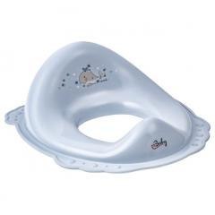 Nakładka na sedes Wieloryb Minimal satynowy błękit