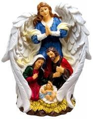 Szopka betlejemska Anioł Stróż 19cm