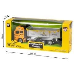 Wywrotka budowlana z przyczepą