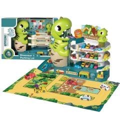 Zestaw parking Dinozaur z autami