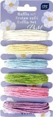 Zestaw rafii 6x5m Pastel