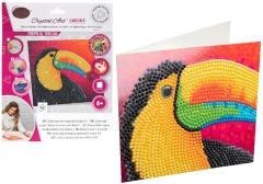 Diamentowa mozika Tukan 18x18cm