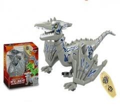 Dinozaur szary RC