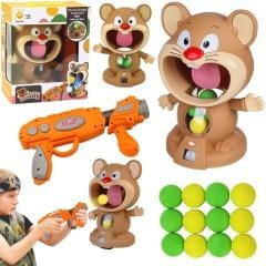 Interaktywna strzelnica Chomik Łakomczuch