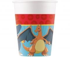 Kubeczki papierowe Pokemon 200ml 8szt