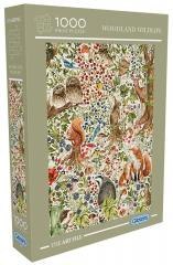 Puzzle 1000 Leśne zwierzęta