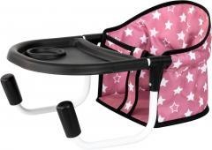 Siedzisko stołowe dla lalek różowe