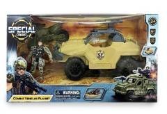 Zestaw wojskowy z pojazdem