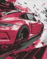 Diamentowa mozaika - Różowy styl 40x50cm