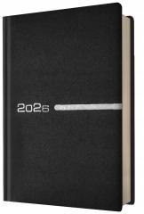 Kalendarz 2026 A5 dzienny czarny