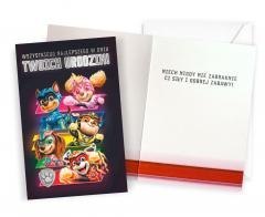 Karnet Urodziny Psi Patrol