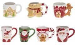 Kubek ceramiczny Świąteczny mix