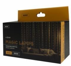 Magiczna kurtyna 200led 2mx1m 3000K,DC5V