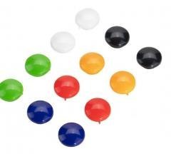 Magnes do tablic grzybek 20mm 12szt DELI