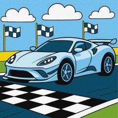 Malowanie po numerach - Błyszczące zwycięstwo Kids