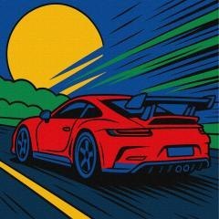 Malowanie po numerach - Z prędkością wiatru Kids