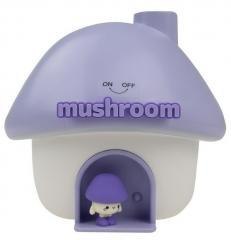 Nawilżacz powietrza LED Grzybek fioletowy