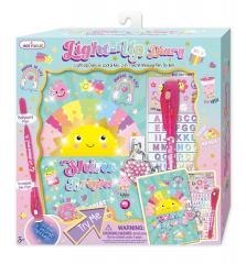 Pamiętnik z podświetlanym długopisem słoneczko